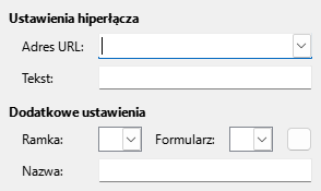Obraz okna internetowego hiperłącza