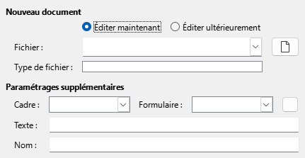 Image de la boîte de dialogue Hyperlien de nouveau document