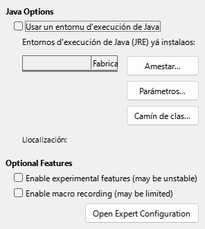 Options Advanced Dialog Image