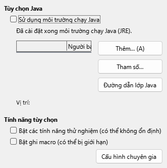 Options Advanced Dialog Image