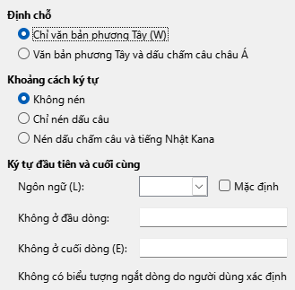 Options Asian Dialog Image