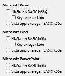 Options Load/Save Dialog Image