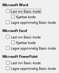 LAst inn/Lagre alternativ dialog