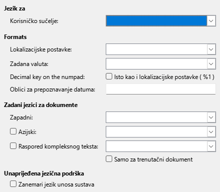 Options Language Dialog Image