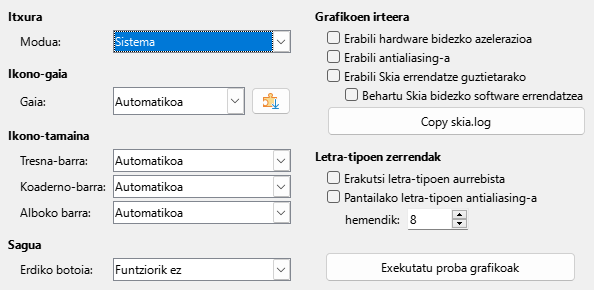 Aukeren 'Ikusi' elkarrizketa-koadroaren irudia