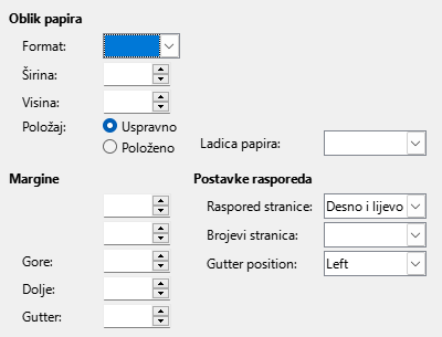 Page format tab page