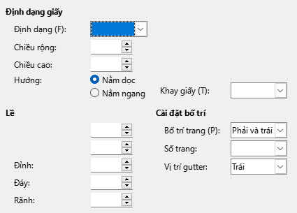 Page format tab page