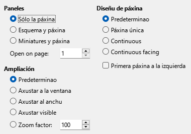 PDF Export View Options Dialog Image