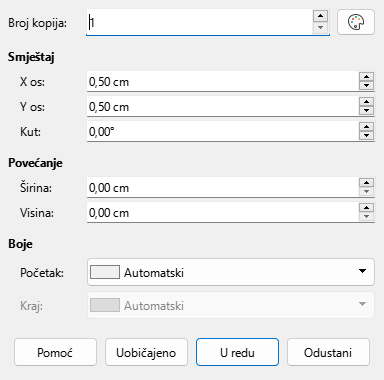 Duplicate dialog
