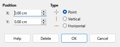 Snap Object Dialogue Box
