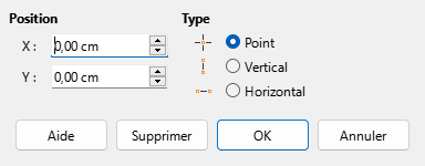 Boîte de dialogue Capturer un objet
