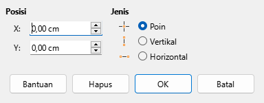 Dialog Lekatkan Obyek
