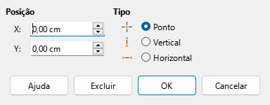 Caixa de diálogo Encaixar objeto