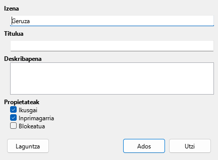 'Txertatu geruza' elkarrizketa-koadroa