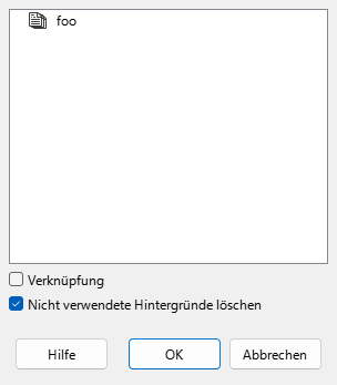 Dialog Einfügen aus Datei