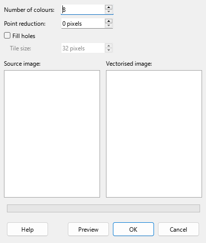 To Polygon dialogue box