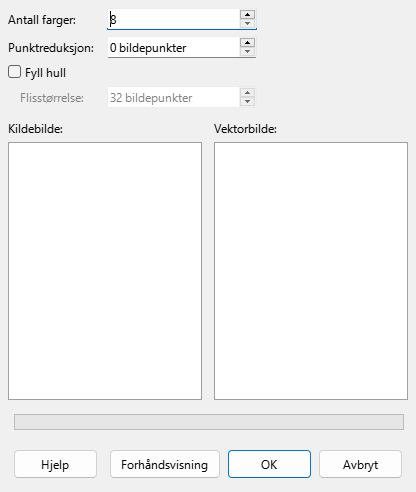 Til polygon-dialogboks