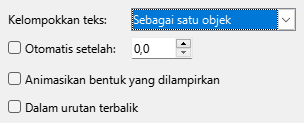 Dialog Animasi Teks