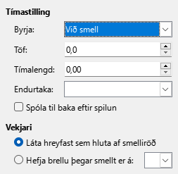 Custom Animation Timing Dialog