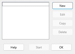 Custom Slide Shows Dialogue Box