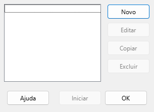 Caixa de diálogo apresentação de slides personalizada