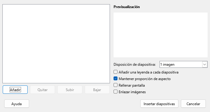 Diálogo Álbum fotográfico de Impress