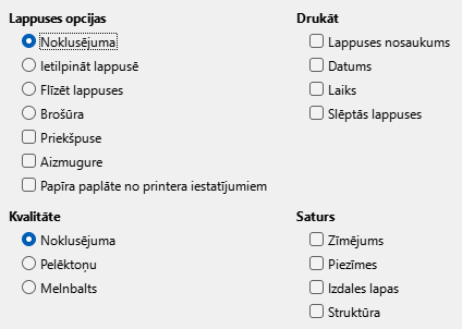 Impress Print Options Dialog