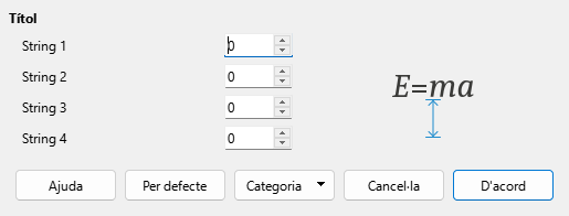 Diàleg d'espaiament