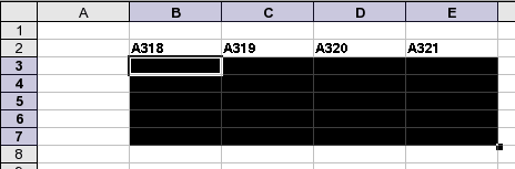 area selection