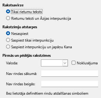 Options Asian Dialog Image