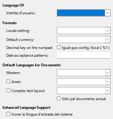 Options Language Dialog Image