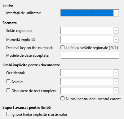 Options Language Dialog Image