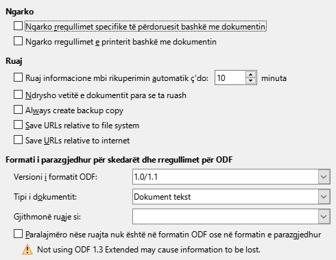 Options Save Dialog Image