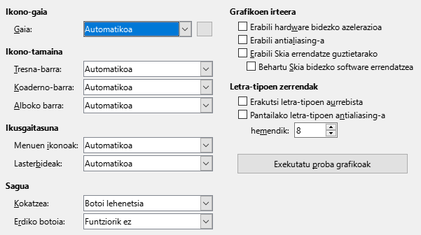 Aukeren 'Ikusi' elkarrizketa-koadroaren irudia