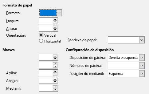 Lapela de formato de páxina