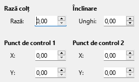 Slant and Corner Radius tab page