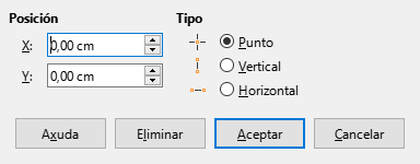 Caixa de diálogo Encaixar obxecto