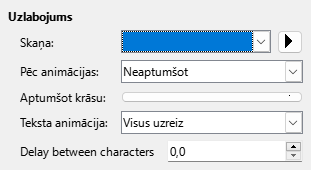 Enhanced Animation Effects Dialog