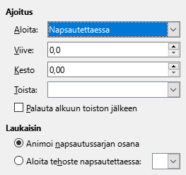 Custom Animation Timing Dialog