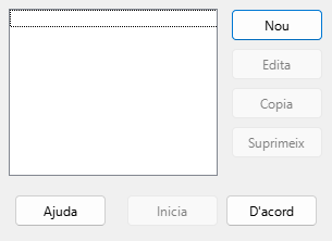 Diàleg de presentacions de diapositives personalitzades