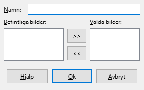 Define Custom Slide Show Dialog