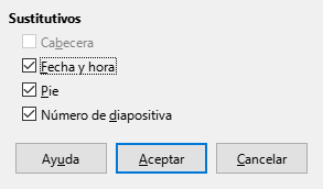 Cuadro de diálogo Patrón de disposición