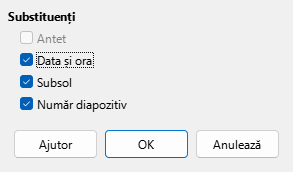 Master Layout Dialog