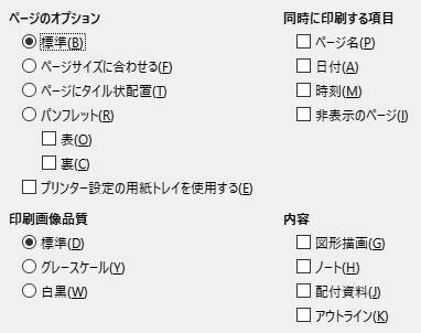 Impress Print Options Dialog