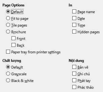 Impress Print Options Dialog