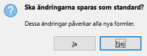 Save Default Dialog